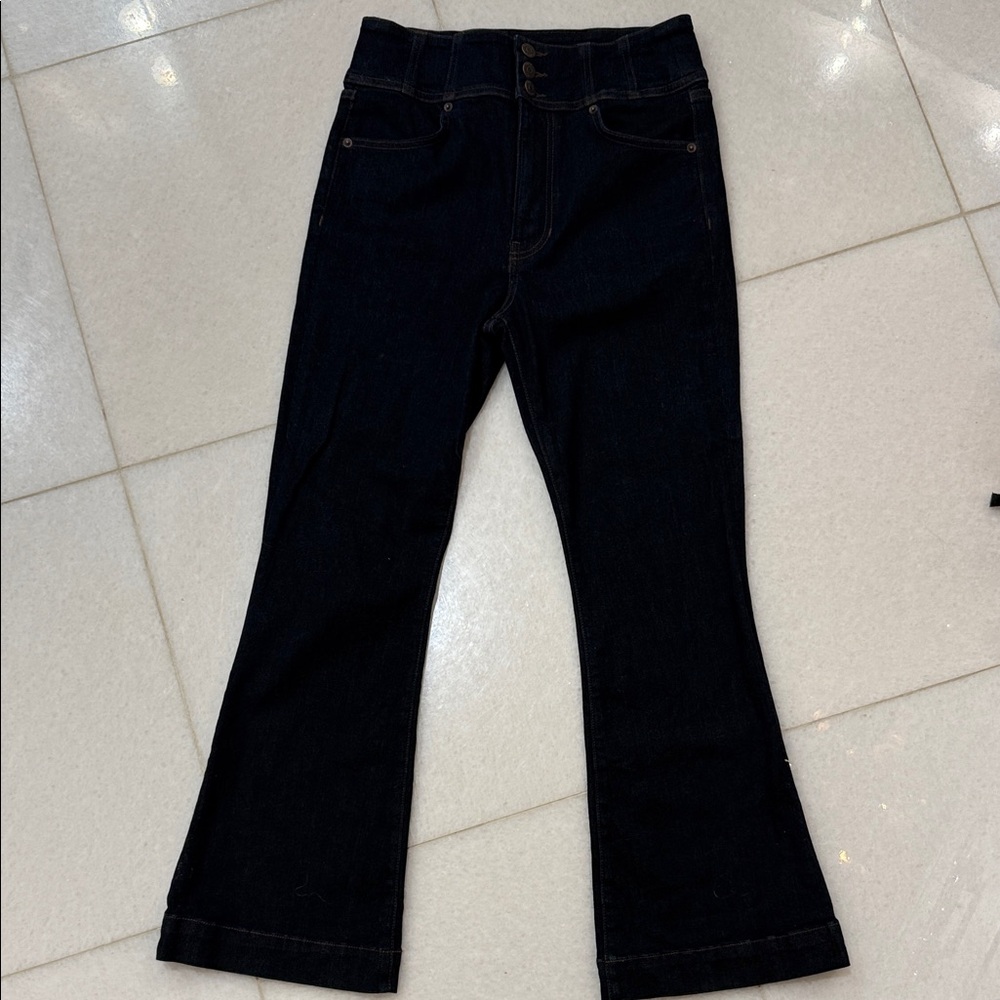 Veronica Beard Dark Flare Jeans